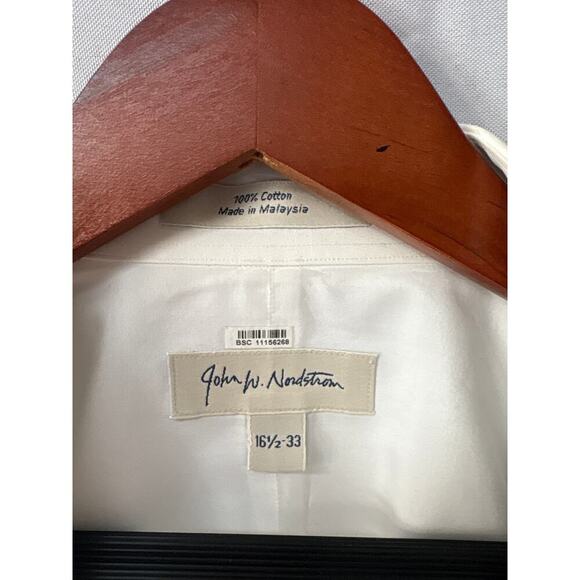 Men’s John W. Nordstrom Size Large or 16 1/2 Button Down Dress Shirt - Picture 3 of 4